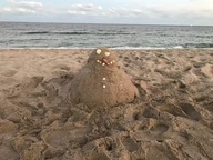 Sandman on the Pompano Beach